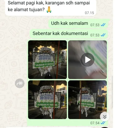 Pengiriman Papan Bunga Selamat Meruya Utara