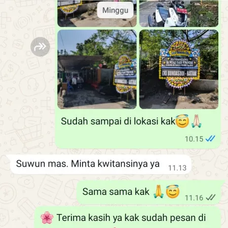Pengiriman Papan Bunga Duka Meruya Utara