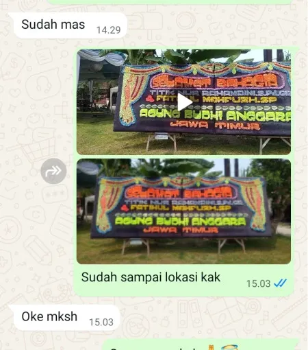 Pengiriman Papan Bunga Meruya Utara