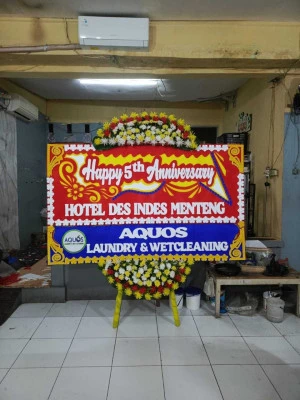 Papan Bunga di Meruya Utara