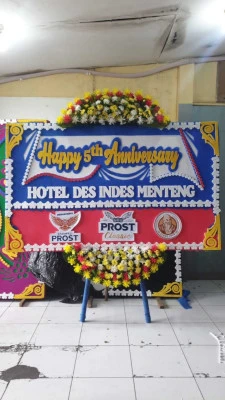Papan Bunga di Meruya Utara